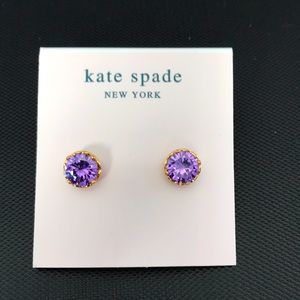 Kate Spade She has Spark Montana Stud Earrings New